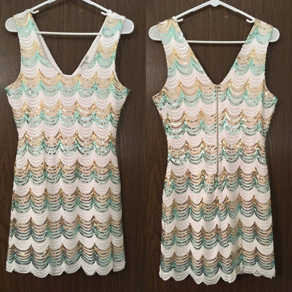 Charlotte Russe Sequin Party Dress 👗 💍